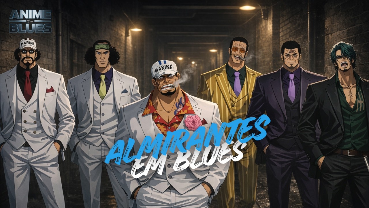 ALMIRANTES⚓🌊🚨(ONE PIECE) | PESADELO DOS PIRATAS | ANIME EM BLUES