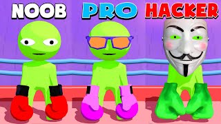 NOOB vs PRO vs HACKER - Stickman Boxing Battle 3D screenshot 2
