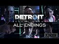 Detroit: Become Human · 'The Hostage' Mission | ALL ENDINGS