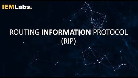 CCNA Routing Information Protocol - RIP Configuration Tutorial | CCNA | Tutorial Video | IEMLabs