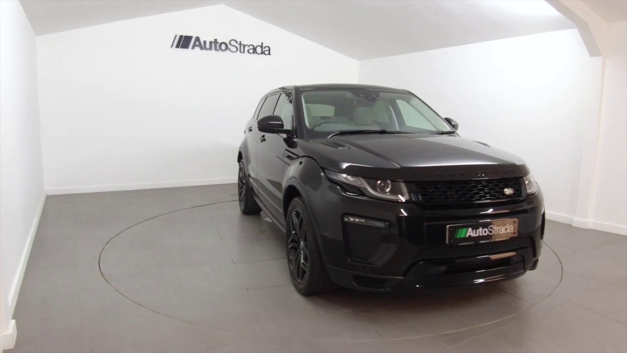 picture Range Rover Evoque 2016 Black range rover evoque hse dynamic black pack 2016 for sale at autostrada