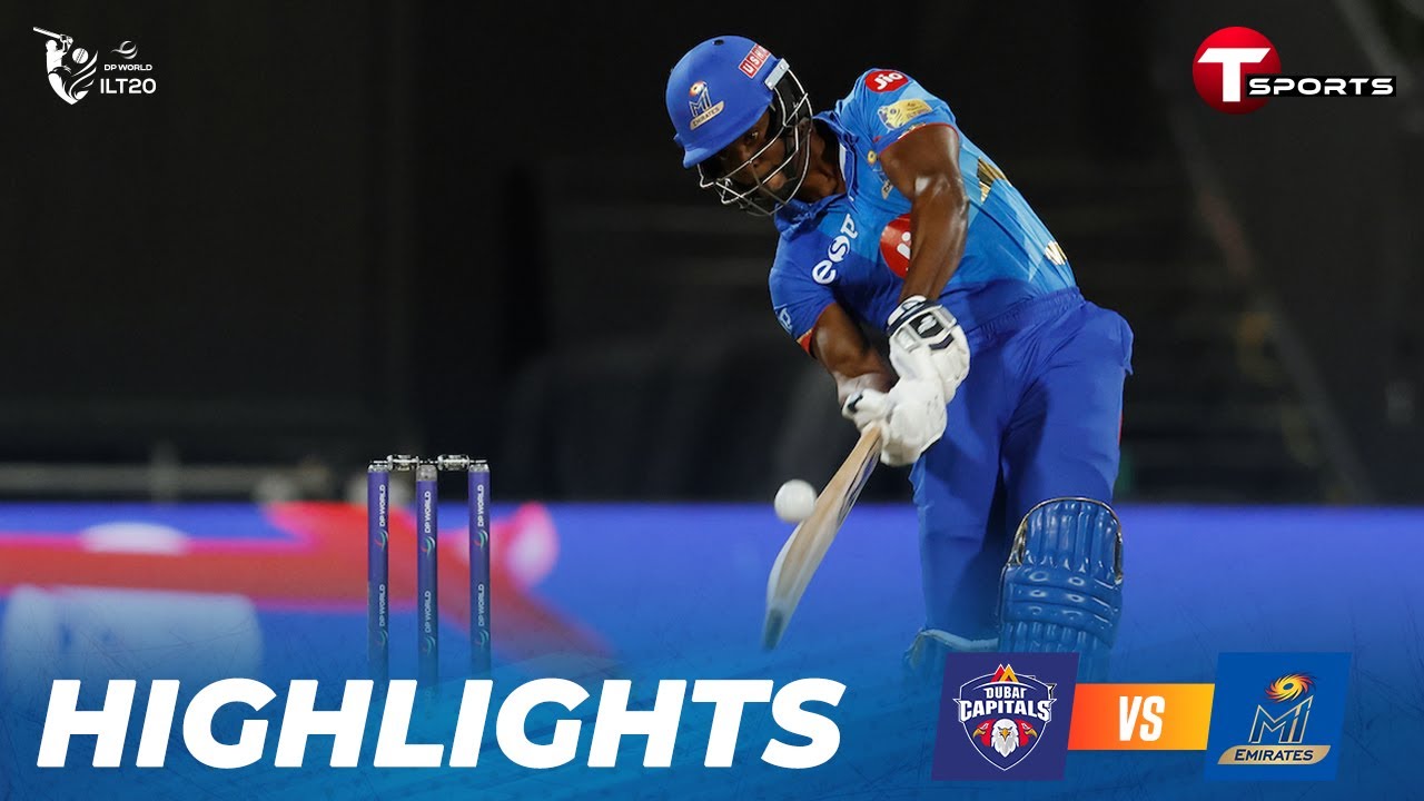 Highlights | Dubai Capitals vs MI Emirates | Eliminator | International League T20 | T Sports