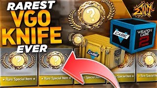Top 5 - Vgo Rarest Knife Unboxing Ever Insane