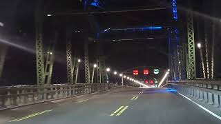 Crossing into Canada from Peace bridge Buffalo NY