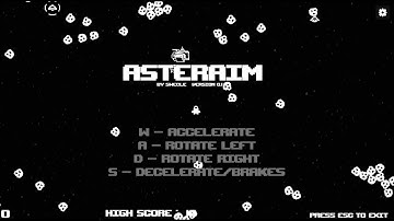 Asteraim | Space Shooter Game by Swecle | GODOT PROTOTYPE
