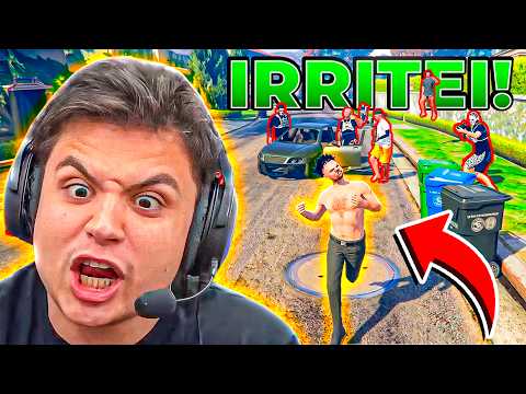 Paulinho was humiliated by Romário's gang and angered them in GTA RP 😱 (Modder Clips)