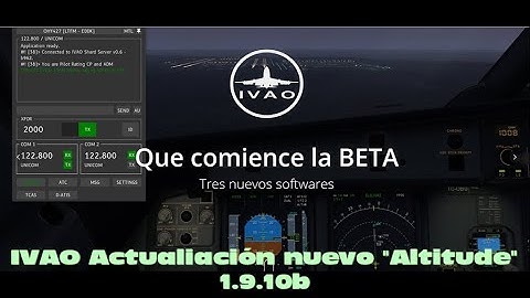 IVAO ALTITUDE ACTUALIZACION
