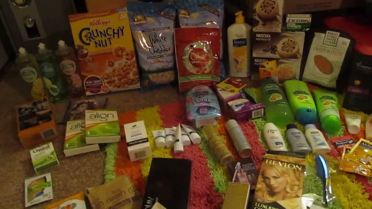 How to get free stuff (via the internet) Collective Freebie Haul (April 2013)