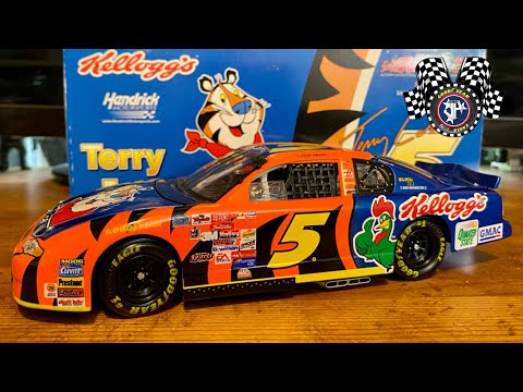 2001 Terry Labonte Kellogg's Chevrolet Monte Carlo 1/24 - YouTube
