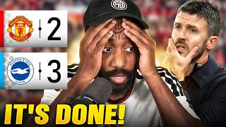 IS MICHAEL CARRICK EVEN WATCHING THE GAME! | Man United Vs Brighton MATCH REACTION!