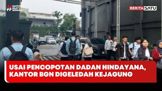 Usai Pencopotan Dadan Hindayana, Kantor BGN Digeledah Kejagung #beritasatu