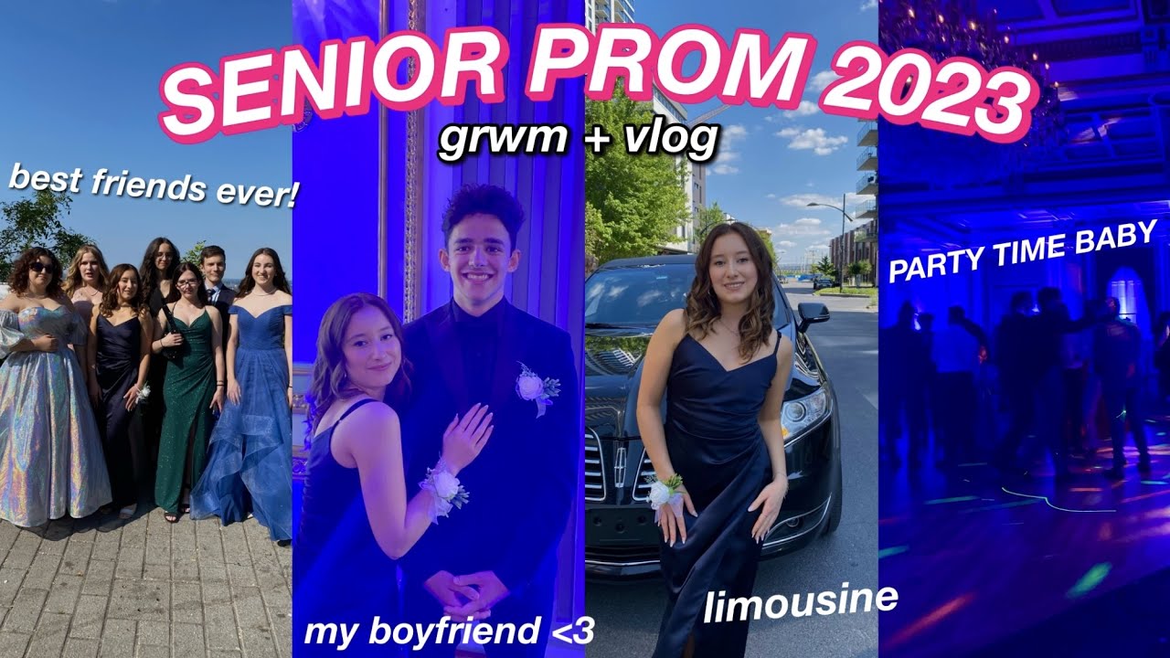 SENIOR PROM 2023 | pre-prom grwm & vlog