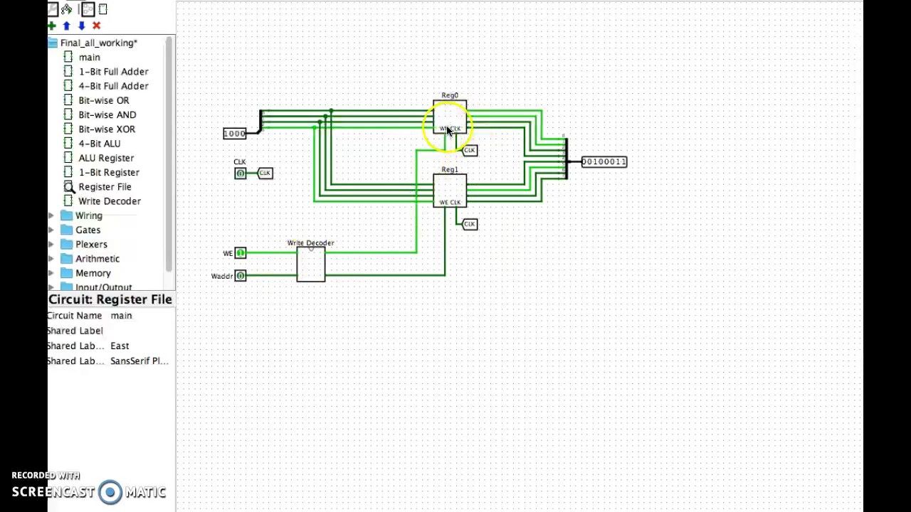 4Bit Microprocessor Final - YouTube