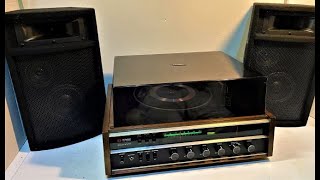 HITACHI KS-3200R Stereo w/Serviced GARRARD Model SL55B Multiplay Record Changer & New 3 Way Speakers HITACHI KS-3200R Stereo w/Serviced GARRARD Model SL55B Multiplay Record Changer & New 3 Way Speakers