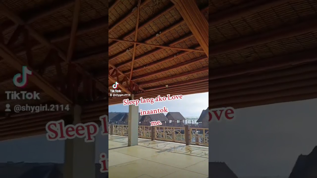 Sleep lang ako Love, inaantok me,, 