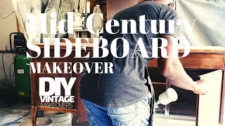 Cool sideboard makeover in one day