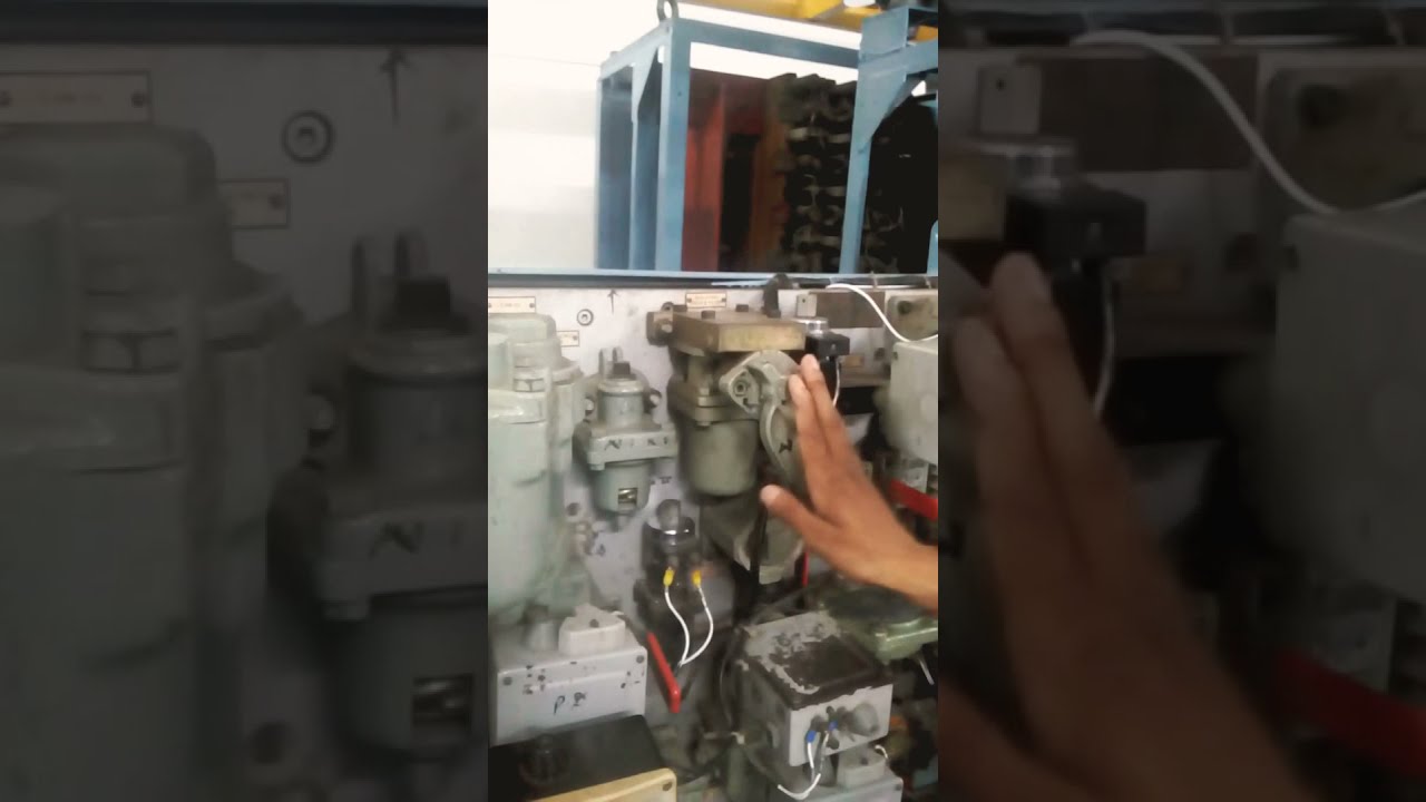 Location of Parts of WAG7 STC Locomotive