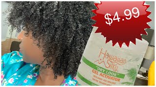 I TRIED HAWAIIAN SILKY ACTIVATOR GEL ON MY NATURAL HAIR