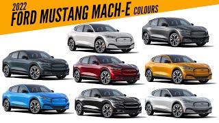 2022 Ford Mustang Mach-E Premium - All Color Options - Images | AUTOBICS