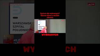 System dla wybranych? Mocne słowa o służbie zdrowia
