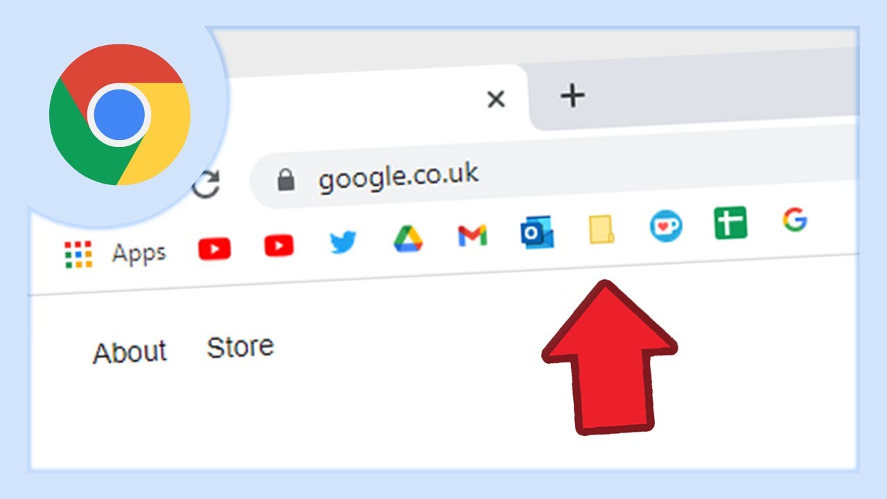 Google Chrome Tutorial Save Bookmarks As Icons Only YouTube
