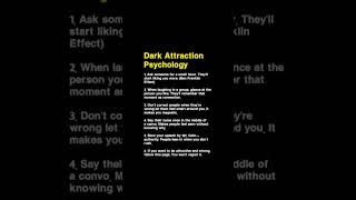 6 Dark Attraction Psychology Tricks That Make People Instantly Like You