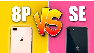 Não compre iPhone 8 plus mais! O iPhone se 2 vai te surpreender! Comparação, Bateria performance e +