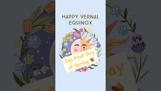 Happy Vernal Equinox! 🌷🌻🌹🌼🪻 It’s officially the first day of Spring 😃 #equinox #vernalequinox