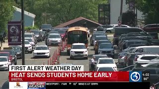 Schools announce heat-related early dismissals
