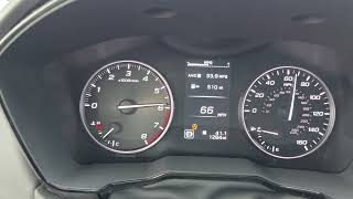 2025 Subaru outback Premium Brake Launch 0-80mph 