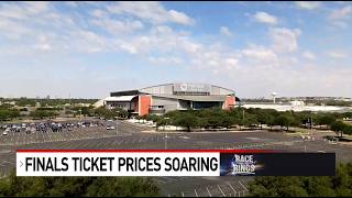 Finals ticket prices soar while experts warn of ticket scammers