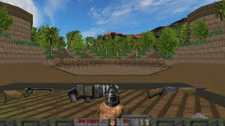 Doom II wad - Hanging Gardens by skillsaw