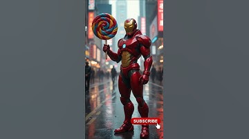 IRONMAN - Electrified Robo-Titan with a Lollipop Warhammer! ⚡🔥 (AI Experiment) #ai #ironman #mutan
