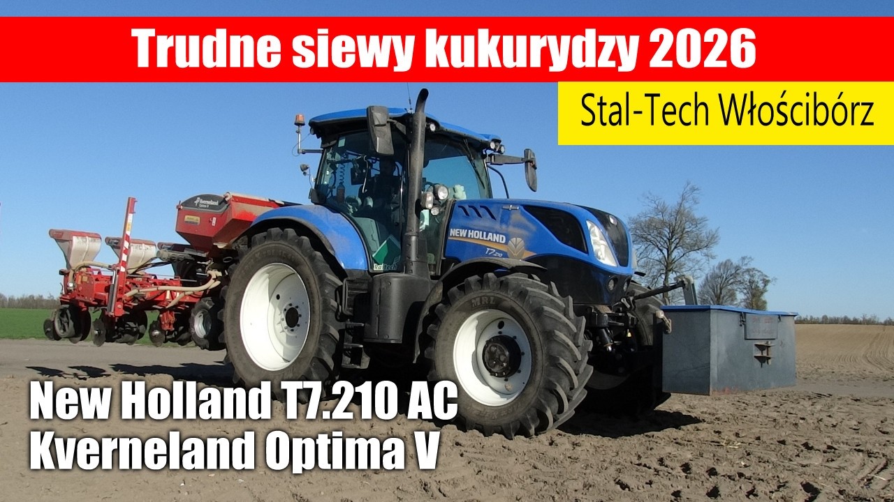maxresdefault Trudne siewy kukurydzy 2026 – Odwiedzamy firmę Stal Tech Usługi Rolnicze