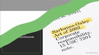Corporate (SOX) in Cybersecurity