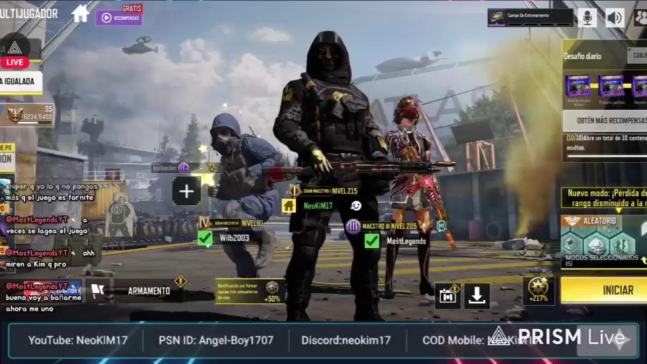 🔴 Ranked con NeoKiM17: Esquivando snipers y buscando el rango