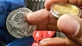 Liberty Bust Dollar Round and First Spouse Bullion Coin☕👌
#silver #gold #preciousmetals by Tools & Metals 96 views 2 years ago 1 minute, 55 seconds