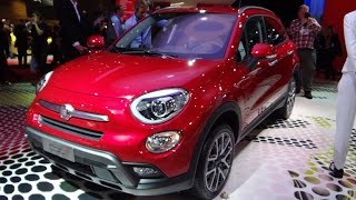 Fiat 500X Compact SUV Crossover Unveiled ! Fiat Mid Size Suv