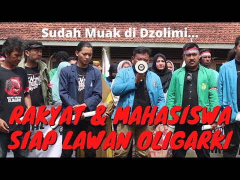 RAKYAT & MAHASISWA SIAP TURUN KEJALAN LAGI LAWAN OLIGARKI