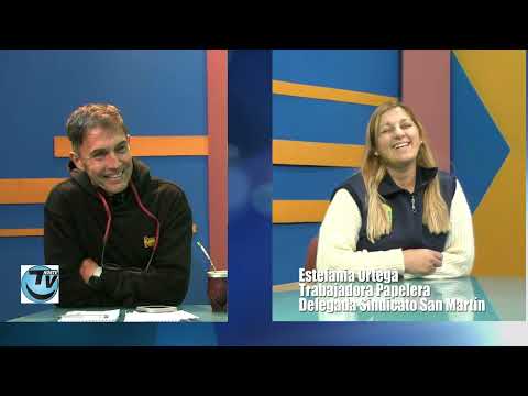 Estefania Ortega Trabajadora del gremio del Papel nos cuenta su realidad.