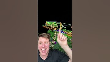 Drone LiDAR Power Line Management #shorts #drone #lidar #technology