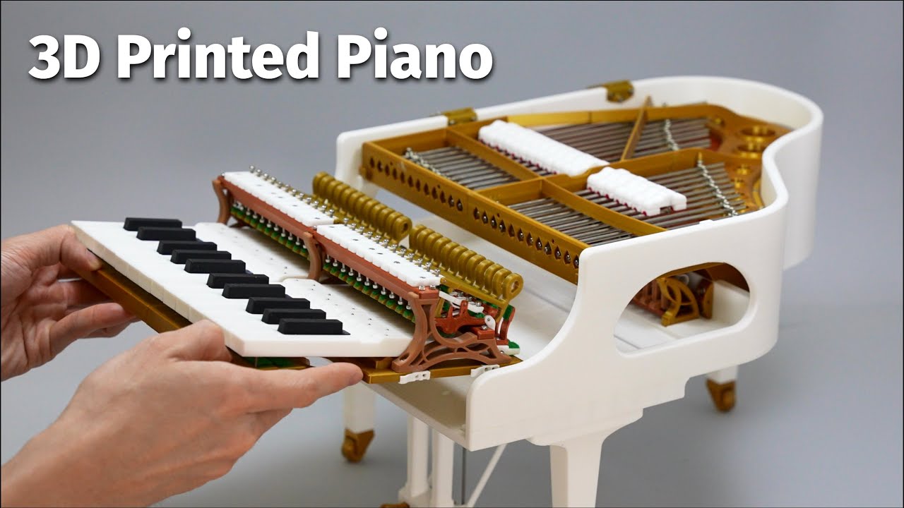3D Printed Grand Piano 