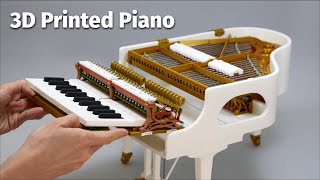 3D Printed Grand Piano