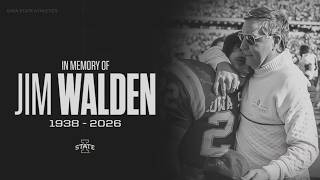 Play video: Iowa State football mourning death of former head coach Jim Walden