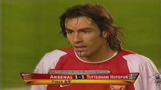 Arsenal vs Tottenham PL 2003/04 EXTENDED HIGHLIGHTS