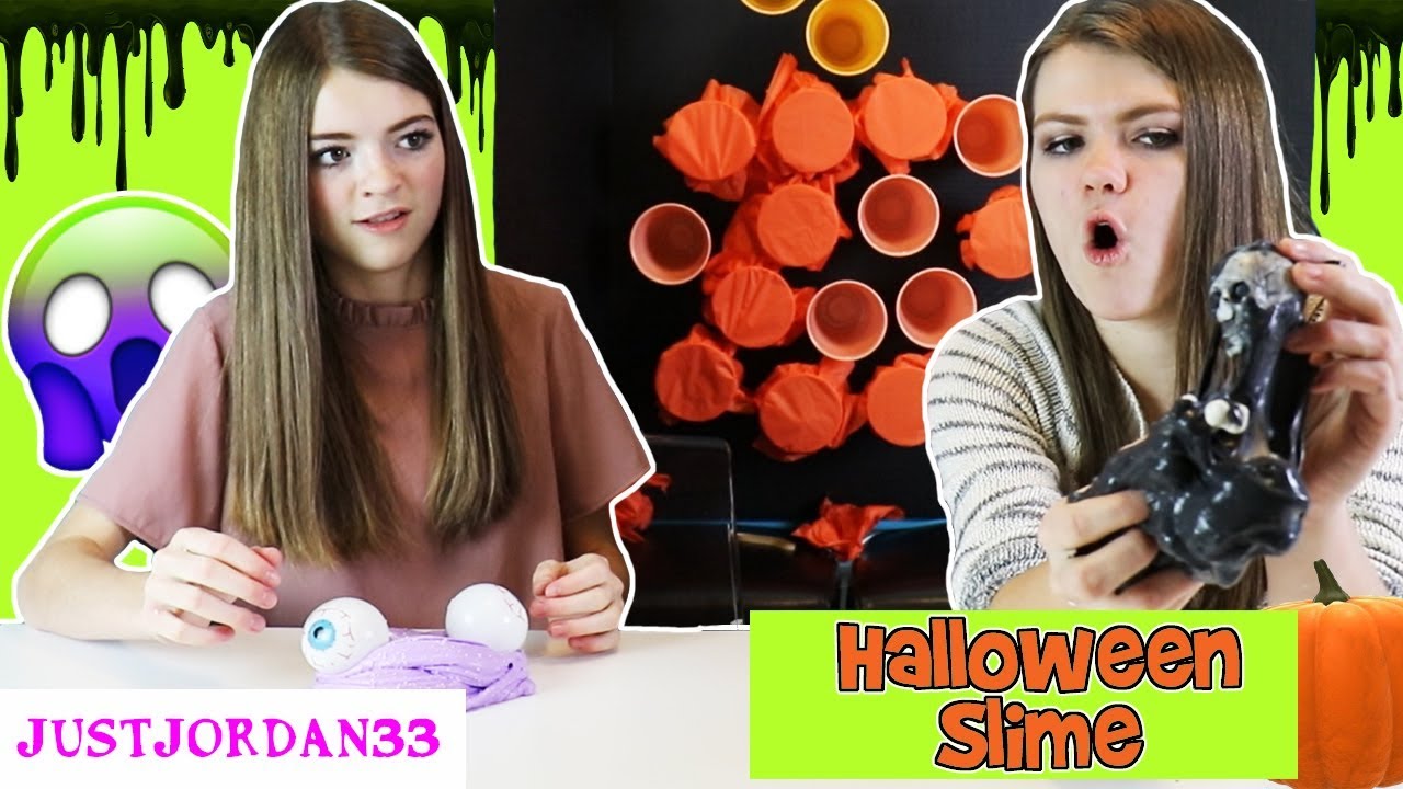 Halloween Punch Cup Slime /JustJordan33