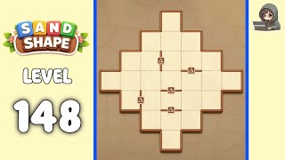 Sand Shape level 148 walkthrough solution 