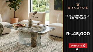 Casa Elite Marble Coffee Table