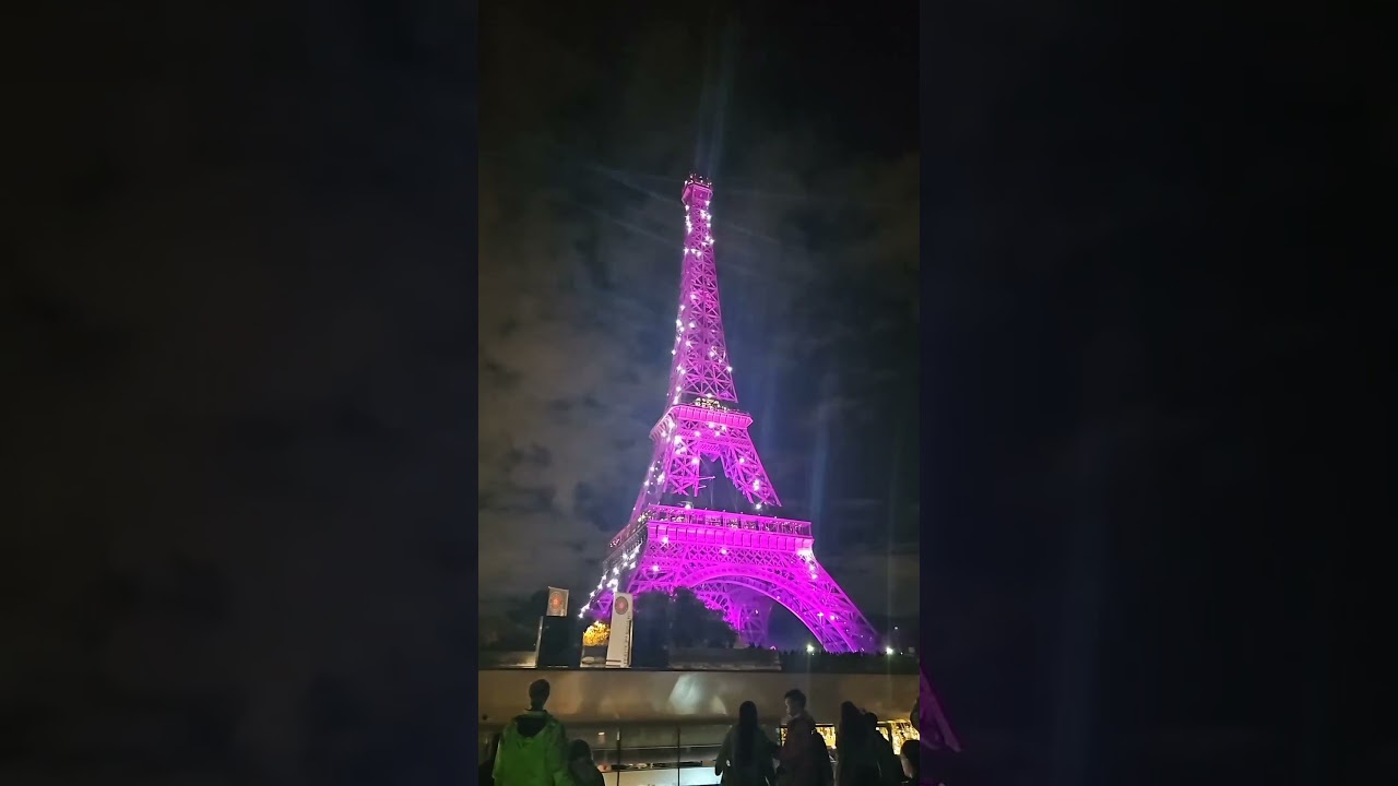 Pink Eiffel tower - Sep 30 