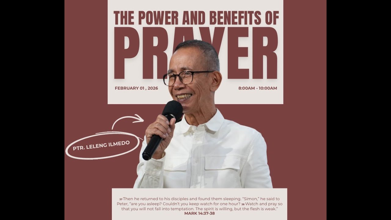 THE POWER AND BENEFITS OF PRAYER // SUNDAY CELL CELEBRATION // FEBRUARY 01, 2026